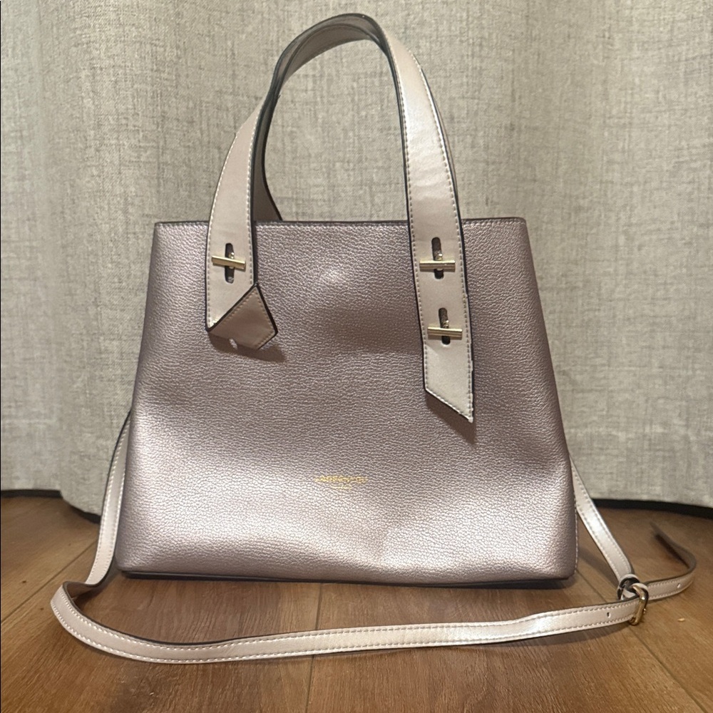 Laorentou LRT Metallic Tote Bag
